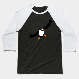 Puffin fly in Baseball T-Shirt